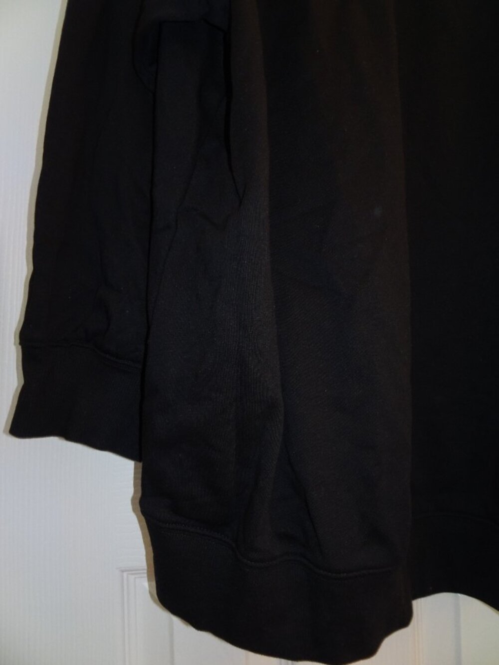 New Old Navy Solid Black Crewneck Plus Size Sweatshirt - Picture 4 of 6
